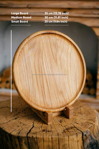 Assiette en MDF poli personnalisé plateau de service écologique fait à la main style américain en bois de haute qualité organisation de la maison utilisation sûre de l'Inde - Product Image 5