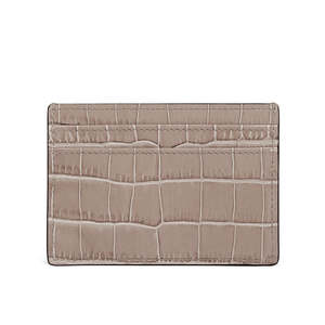 Porte-cartes fin de luxe personnalisé avec logo, blocage RFID, en cuir de crocodile pleine fleur, véritable cuir, pour cartes de crédit et d'identité, multicolore - Product Image 6