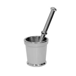 Stainless Steel Mortar and Pestle Traditional Spice <b>Grinder</b> for Kitchen Herbs Masala Medicine Crushing Tool - Product Image 3