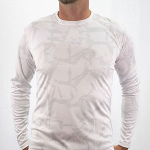Camisas de Pesca de Manga Larga de Color Sólido para Hombre, Camisas de Pesca con Logotipo Personalizado, Camisa de Pesca de Nuevo Estilo - Product Image 6