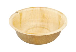 Eco Friendly Areca Palm Leaf <b>Disposable</b> Bowls Deep Tray Design Bio Containers For Salad And Fruit Sustainable Supplies - Product Image 2