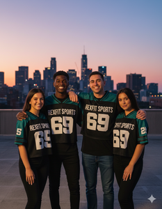 เสื้อยืดตาข่ายแบบตัดเย็บ ดีไซน์สวยที่สุด โลโก้แบบซับลิเมชั่นสั่งทำได้ คุณภาพพรีเมียม เนื้อผ้าบางเบา มีหลายสีให้เลือก - Product Image 5