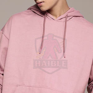 Créez votre propre logo, couleur personnalisée, sweat-shirt à capuche surdimensionné en coton mélangé léger et respirant de haute qualité pour l'hiver - Product Image 5