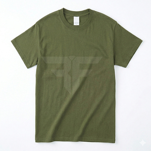 Camiseta Blanca al por Mayor para Hombre, Lisa, Casual, Corte Regular, Tallas Grandes, Alta Calidad, Personalizable con el Logotipo de tu Marca, Poliéster/Algodón, Secado Rápido - Product Image 1