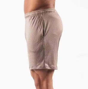 กางเกงขาสั้นตาข่ายเนื้อผ้าระบายอากาศได้ดี สวมใส่สบาย แห้งเร็ว ป้องกันรังสียูวี เป็นมิตรกับสิ่งแวดล้อม ผลิตจากผ้าฝ้ายผสม เหมาะสำหรับออกกำลังกายและสวมใส่ลำลอง - Product Image 3