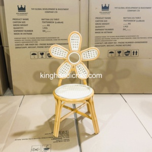 Silla Infantil de Mimbre Hecha a Mano para Alquiler, Muebles Decorativos de Mimbre para Niños, para Organizadores de Eventos, Proveedor Mayorista OEM - Product Image 5
