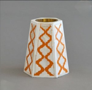 Brûleur à Bakhoor au design créatif avec incrustations en os et résine pour la fraîcheur de la maison et du salon, parfum Mubkhar au meilleur prix - Product Image 1