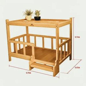 Multifunctional Nightstand with <b>Cage</b> Bed <b>for</b> Small Pet Dog <b>Cat</b> - Product Image 5
