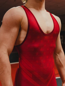 Bavoir de lutte personnalisé avec logo imprimé, 100% polyester respirant, séchage rapide, grande taille adulte, 220g, Fezco Industries - Product Image 4