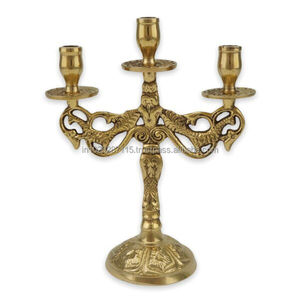 Handcrafted decorative metal candelabra stand designed <b>for</b> luxury event banquet and elegant <b>home</b> living room decoration purpose - Product Image 4