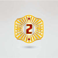 Custom Gold <b>Wrestling</b> Belt with Globe Design and Red Text Logo for Championship Use Custom gold <b>wrestling</b> belt Globe design cham - Product Image 4
