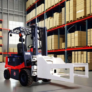 Système AC avancé chariot élévateur électrique batterie Lithium-Ion 1.5 tonnes capacité 5000 hauteur empileur de palettes pince de dossier de balle - Product Image 5