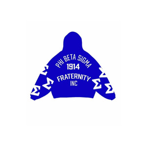 Sudadera con Capucha de la Fraternidad Phi Beta Sigma INC - Product Image 1