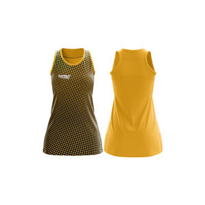 ชุดยูนิฟอร์มเน็ตบอลแบบซับลิเมชั่นคุณภาพสูง |   ชุดยูนิฟอร์มเน็ตบอลแบบซับลิเมชั่นพร้อมโลโก้ทีม ชื่อ และหมายเลข |   โพลีเอสเตอร์ที่ระบายอากาศได้ดี - Product Image 5