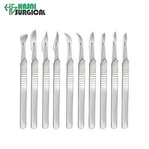 Fournisseur d'instruments médicaux et chirurgicaux, lames de scalpel chirurgical stériles avec manche - Product Image 3