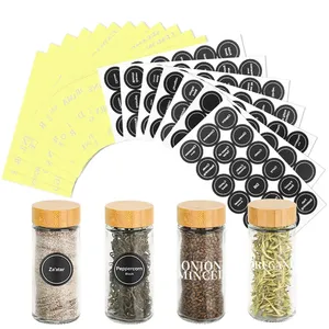 <b>Personalized</b> Custom Gold Foil Embossed <b>Labels</b>-Waterproof Biodegradable <b>Stickers</b> for Food & Cosmetic Bottles - Product Image 1