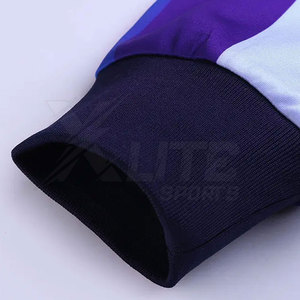 Vêtements d'équipe, survêtement de football d'hiver, veste à col montant, pantalon à taille élastique, 100% polyester, pour l'entraînement, les événements sportifs - Product Image 4