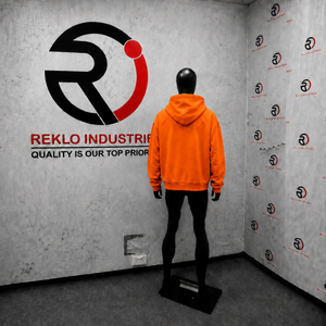 Sudadera con Capucha Oversize Naranja Premium Lavada con Gráfico Vintage, Estilo Urbano, de Algodón French Terry, con Logotipo Estampado y Diseño de Bolsillo Frontal - Product Image 4