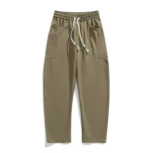 Pantalon de jogging décontracté pour homme, style vintage, coupe décontractée, taille élastique, streetwear, avec poches, personnalisable - Product Image 2