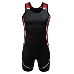 Wholesale Cheap Fully Customized Design Men Wrestling SingletsBest Quality Wrestling Singlet Made From Sialkot Pakistan - Product Image 3