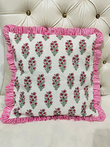 Pochette pour ordinateur portable en coton premium matelassé 13 pouces, faite à la main, motif floral, avec fermeture éclair, protection pour ordinateur portable - Product Image 1