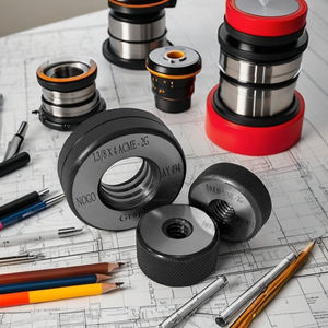 Juego de Calibres de Anillo con Rosca Externa ACME, Herramienta de Medición de Alta Precisión para Uso Industrial y de Producción - Product Image 2