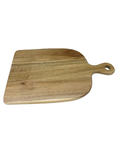 Tabla de cortar redonda de madera de acacia con asa, 1.5 cm de grosor, bandeja para servir y bloque de corte para cocina - Product Image 3
