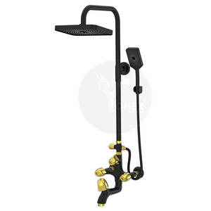 Ensemble de douche avec pommeau de pluie large et design moderne, le plus vendu pour salles de bain et une utilisation quotidienne confortable de l'eau - Product Image 6