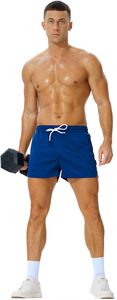 Custom <b>Mens</b> <b>Lounge</b> <b>Shorts</b> Spandex/Polyester Oxford Fabric Elastic Waist Casual Everyday Wear Summer Beach Vacation Relaxed Fit - Product Image 2