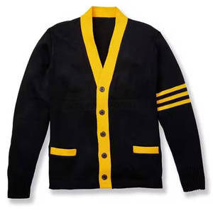 Suéteres de punto con bordado de logotipo personalizado de alta calidad para hermandades, fraternidades y universidades, unisex. - Product Image 1