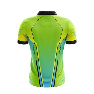 เสื้อโปโลคริกเก็ตแบบสั่งทำ แขนสั้น สำหรับทีม ผลิตจากผ้าแห้งเร็ว เหมาะสำหรับนักกีฬาอาชีพและสมัครเล่น - Product Image 5