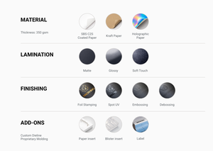 กล่องบรรจุภัณฑ์แบบเลื่อนพับได้สำหรับขวดเปปไทด์แบบกำหนดเอง 5-10 ชิ้น พร้อมช่องใส่สำหรับบรรจุภัณฑ์เปปไทด์ กล่องชุด ODM/OEM - Product Image 5