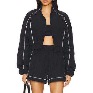 High Quality Unisex Casual Winter Windbreaker Set Quick Dry Breathable Stylish Lightweight <b>Knitted</b> Cotton Anti-Uv Streetwear - Product Image 1