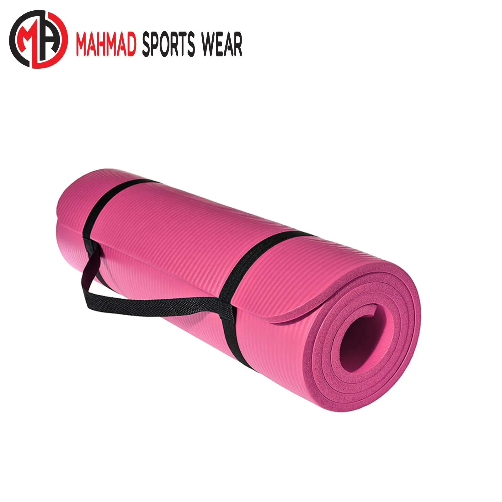 Nieuwe Custom Made Hoge Dichtheid Anti-Scheur Oefening Yoga Mat Met Draagriem Fitness Oefening Mat