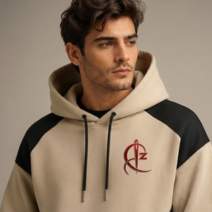 Sweat à capuche d'hiver professionnel pour homme - Polaire athlétique léger et respirant, écologique, séchage rapide, coupe confortable - Product Image 5