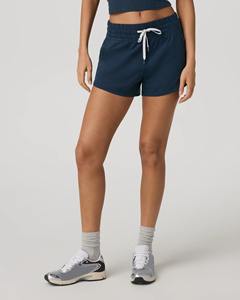 Shorts de survêtement tendance en molleton de coton pour femme, taille haute élastique, pour la détente, vente en gros, forte demande - Product Image 3