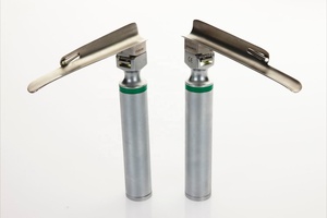 Laryngoscope à fibres optiques, kit chirurgical ORL manuel, 9 lames Mac Miller, acier inoxydable, certifié CE, prix de gros - Product Image 5