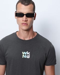 Camiseta de Alta Calidad con Estampado Puff en Toda la Superficie, Diseño Nuevo, Talla Grande, Estilo Veraniego para Hombre - Product Image 3