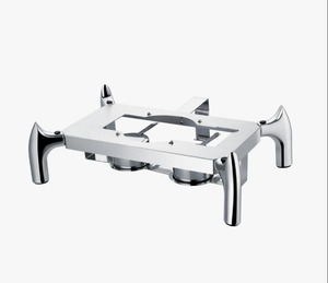 Stainless Steel Rectangle Chafing Dish Fuel <b>Holder</b> Durable Buffet Warmer Accessory At Best Price - Product Image 5