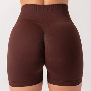 High Performance Active Lifestyle Apparel Scrunch <b>Booty</b> Shorts Built For Flexible Movement And Comfort Wear - Product Image 2