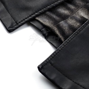 Modern Leather <b>Duster</b> Coat With Long Profile <b>Clean</b> Finish Adjustable Cuffs And Durable Construction Leather <b>Duster</b> Coat - Product Image 6
