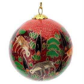 Ensemble de boules de Noël en plastique de haute qualité fabriquées à la machine AYOYO avec pendentif pour arbre de Noël - Product Image 2