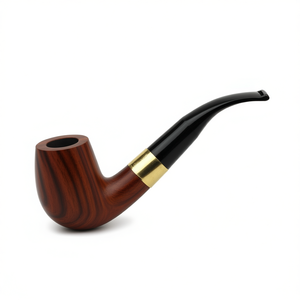 Pipe à fumer en bois de type droit, fabriquée à la main, style vintage, durable, écologique, design portable, approvisionnement en gros pour l'exportation - Product Image 2