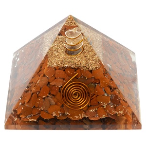 Bán Buôn Red Jasper Orgone Kim Tự Tháp Cho Tình Cảm Chữa Bệnh Bán Quý Đá Thủ Công Từ Pha Lê Cho Xuất Khẩu Agate - Product Image 1