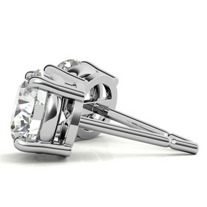 Classic And Trendy <b>Fine</b> Jewelry Luxury Women Stud <b>Earring</b> Round Cut 2.5CT 18k Gold Lab Grown Diamond <b>Earrings</b> For Women Wear - Product Image 1