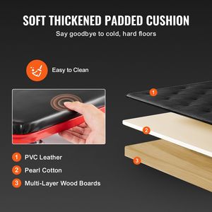 Sgabello da Officina Pieghevole a Z da 36 Pollici, Capacità 300 Libbre, Strumento per Riparazioni Auto per Meccanici - Product Image 4