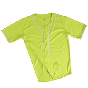 Wholesale 100% Polyester Sublimation Baseball Jersey Custom Button <b>Down</b> Baseball Shirt Custom Baseball Jersey Supplier - Product Image 3
