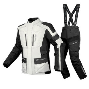 Traje de Motociclismo Motowolf Coudra, Chaqueta y Pantalones de Carreras Todoterreno, Impermeables, Transpirables, Resistentes al Viento, Estampados, Talla Grande, Ecológicos, para Invierno - Product Image 4