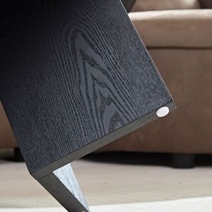 39.37 Inch Modern MDF Oval Coffee <b>Table</b> for Living Room Sturdy Pedestal Small Bedr & Apartment Stylish Coffee <b>Tables</b> - Product Image 5