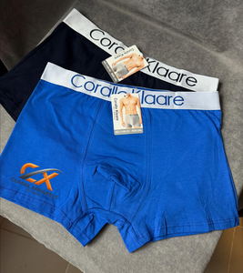 Calzoncillos bóxer de cintura baja para hombre, marca privada personalizada, con certificación de seguridad, transpirables, de algodón, fabricación OEM a granel - Product Image 3